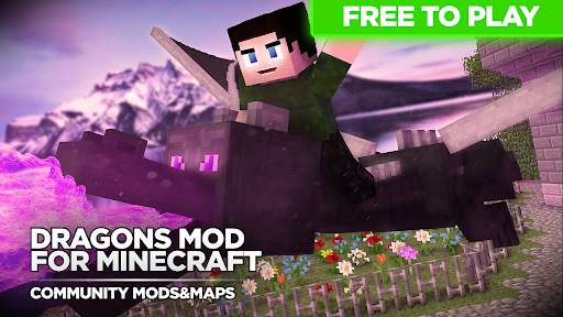 Dragons in minecraft mod screenshot 1