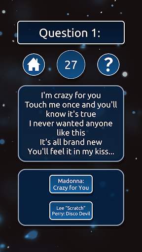 Guess The Song Lyric Quiz screenshot 4