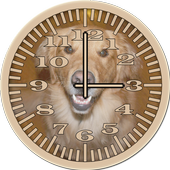 Dog 4 Retriever Analog Clock icon