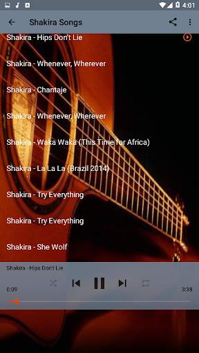 Shakira Songs* screenshot 5