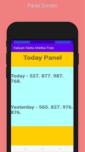 Kalyan Satta Matka Free - OTC & Panel Single Jodi screenshot 4