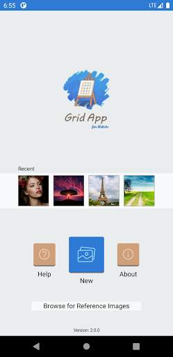 Grid App for Artists screenshot 1
