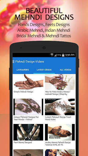 Mehndi design Videos screenshot 2