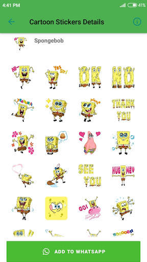 New Cartoon Stickers for Whatsapp screenshot 3