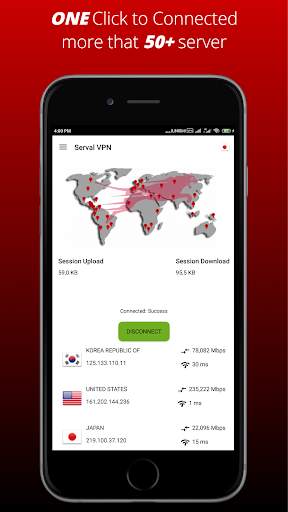 Serval VPN - Free Unlimited, Protects Your Privacy screenshot 6
