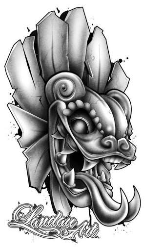 Skulls Tattoo Design Wallpaper screenshot 1