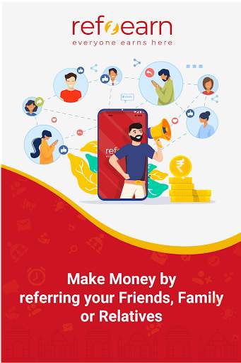 RefOEarn - Refer and Earn App, Earn Money Online स्क्रीनशॉट 2