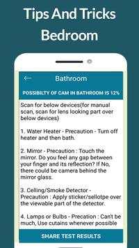Hidden camera detector 2020:  CCTV Finder screenshot 5