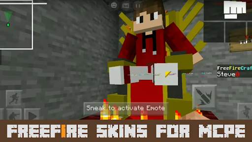 Mod FreeFire Skins For Minecraft PE screenshot 2