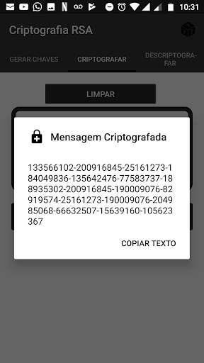 Criptografia RSA स्क्रीनशॉट 2