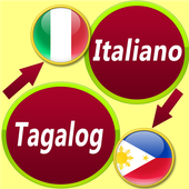 Italian to Tagalog Translator App أيقونة