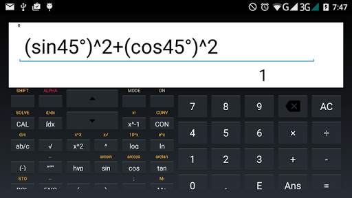 Scientific calculator fx-570MS screenshot 4