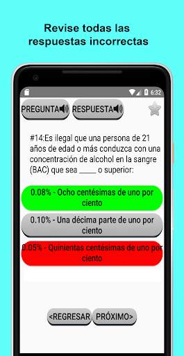 Examen de manejo DMV en CA 2021 screenshot 4