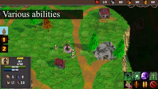 Caldren - RTS army warfare strategy game offline screenshot 6