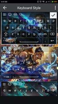 Mobile ML Legend Keyboard Decorate screenshot 3