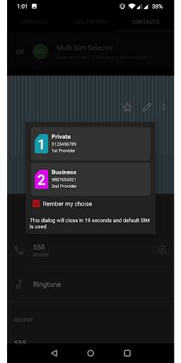 Dual Sim Selector / Multi Sim Selector screenshot 5