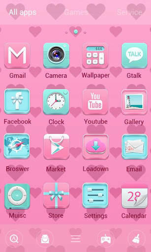 Gift GO Launcher Theme screenshot 3