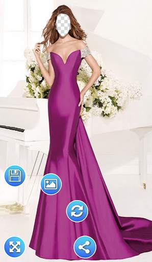 Gown Dress Photo Frames screenshot 2