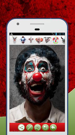 Scary Clown Face Photo Editor screenshot 3