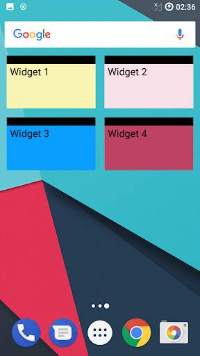 Blocco note screenshot 2