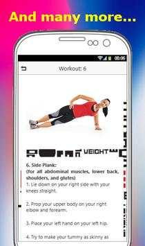 HOME WORKOUT FOR WOMEN screenshot 4