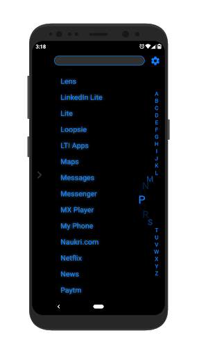 BW Launcher screenshot 1