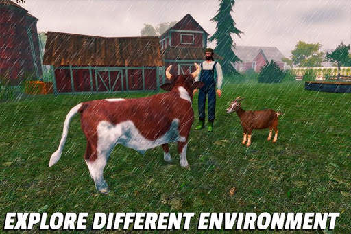 Bull Family Simulator: Wildlife Family Game screenshot 5