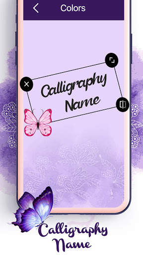 Calligraphy Fonts Stylish Name Words App screenshot 6