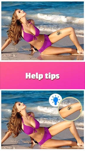 Find the Differences Bikini- 500 Level Sexy Girls screenshot 2