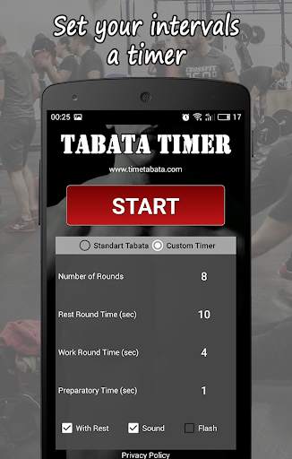 Tabata Timer L with Music screenshot 6