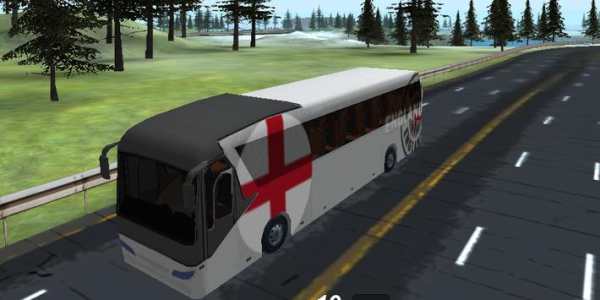 Soccer Team Bus Simulator 3D screenshot 6