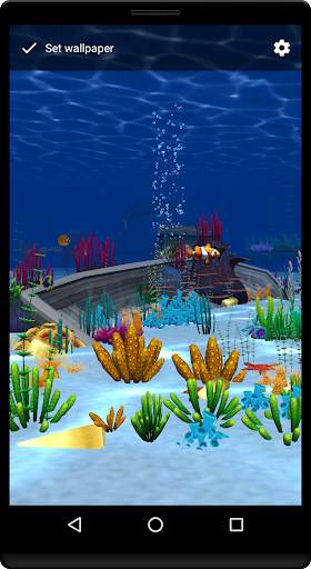 Ocean Aquarium HD LWP FREE screenshot 3