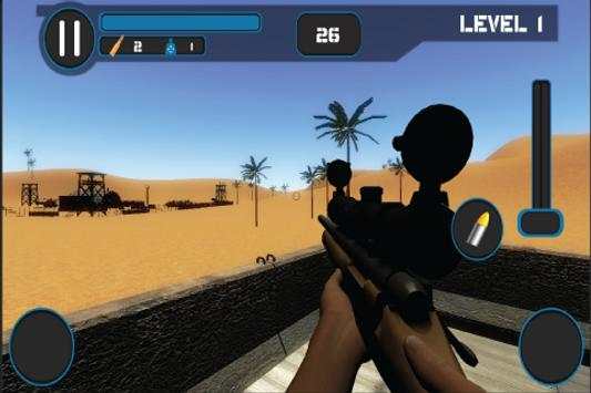 Army Sniper Menembak screenshot 2
