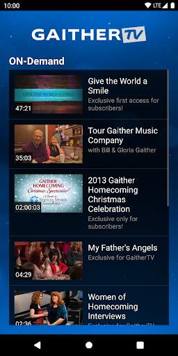 Gaither TV screenshot 3