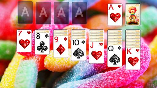 Solitaire Sweet Candy Theme screenshot 3