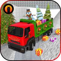 Christmas Tree Transporter Truck: Driving Games logo