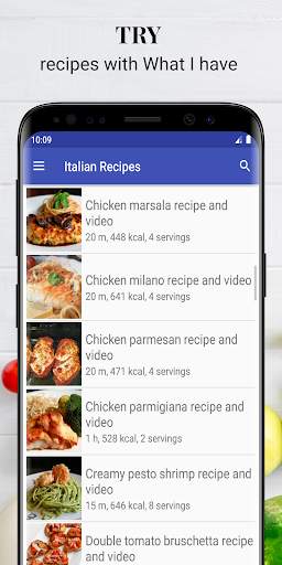 Italian recipes with photo offline screenshot 1