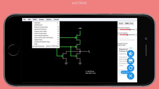 Electronic Circuit Simulator screenshot 4
