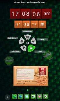 TSF Shell Theme Green Carbon screenshot 4