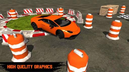 Classic Lamborghini Car Parking स्क्रीनशॉट 1