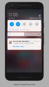 Free Fire VPN - Anti Lag Gaming screenshot 5