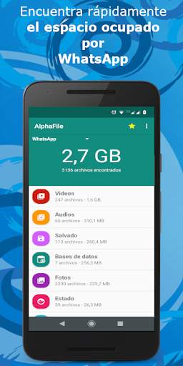 WhatsApp limpiador de archivos,Copiadora de estado screenshot 1