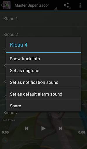Master Kicau Cucak Ijo screenshot 3