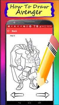 How to Draw Avenger Heroes screenshot 3