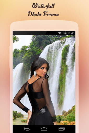 Waterfall Photo Frame screenshot 1