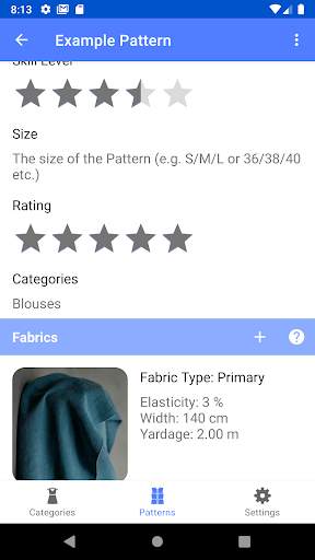 Sewing Patterns Lite screenshot 3