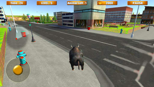 Bull Attack Simulator 2016 screenshot 3