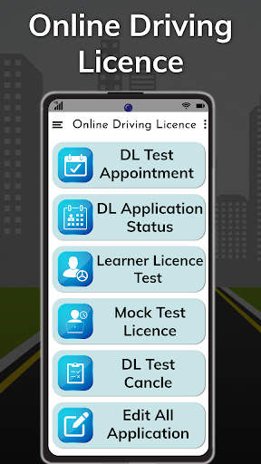 Driving Licence Apply Online screenshot 1
