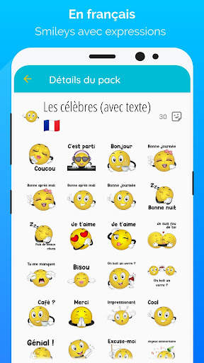 WeSmile Smileys WASticker screenshot 3