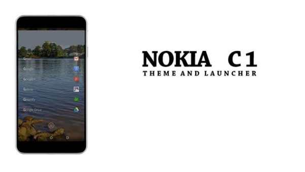 Nokia C1 Launcher & Theme screenshot 1